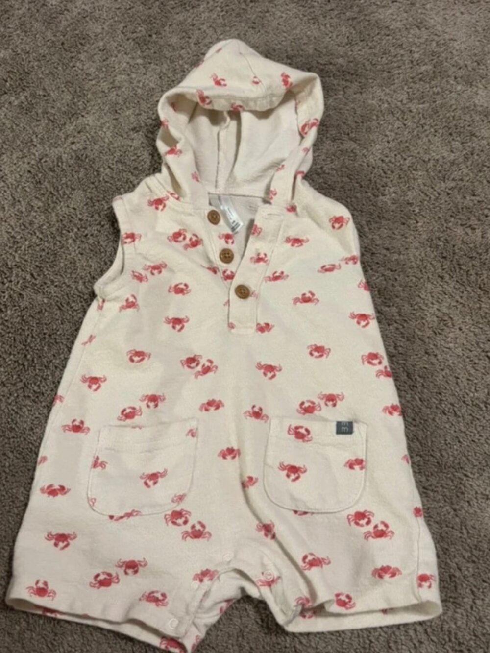 18 month crab outfit